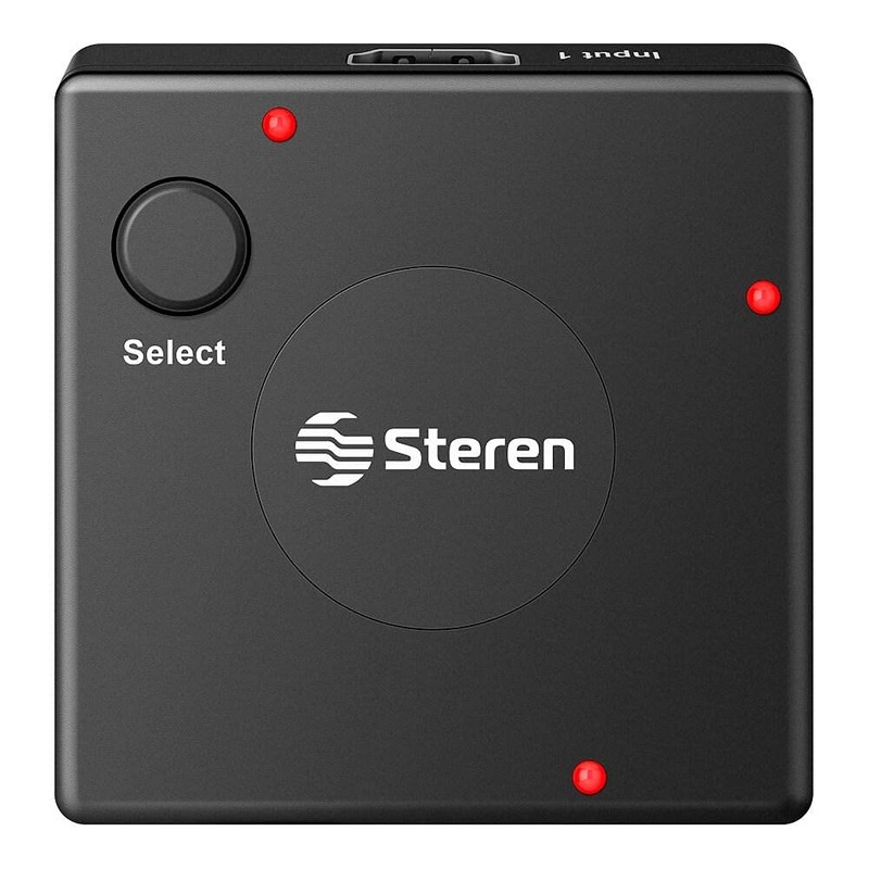 Steren Selector HDMI* semi automático de 3 entradas 200-383