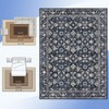 Large Floral 3x5 Entryway Rug Boho Area Rugs for Living