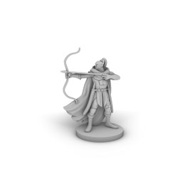 Half Orc Archer Tabletop DND Gaming Miniature