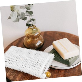 FRCOLOR 2 Pcs Bathing Soap Bag Exfoliating Mesh Soap Saver Pouch Drawstring for Hanging for Men Women Travel-friendly