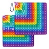 Fuushspoy Squishy Toy (Multiplication 99/9/9/9/2 Addition/Double-sided Printing), Push-Pop, Educational Toy,