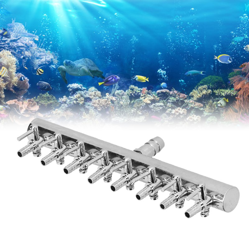 Fish Tank Distribution Valve Fish Tank Oxygen Pipe Carbon Dioxide