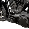 HDBUBALUS Black CNC 110dB Horn Speaker Cover For Harley Big