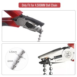 Ball Metal Chain Pliers Stainless Steel Manual Cutting Joining Pliers Connector Tool for Roller Blind Ball Chain Connector