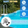 Pushglossy 13 Pcs Swimming Pool Water Jet Connectors Replacement Parts