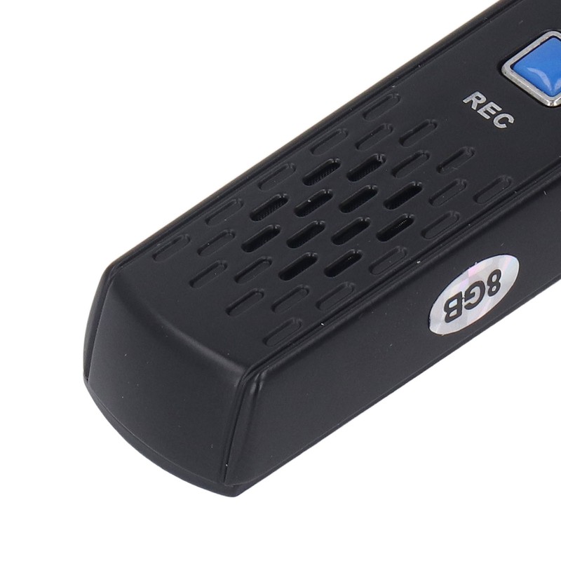 Digital Voice Recorder Noise Reduction 8GB MP3 Player 220mAh 3.5mm