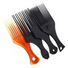 FOMIYES 4sets Detangle Style Afro Comb Wide Tooth Hair Comb