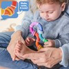Nuby Twist-a-Ring Rattle Teether Toy for Babies - Toy for