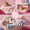 LE SURE Waterproof Puppy Blanket for Medium Dogs - Washable
