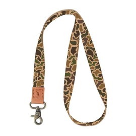 Old School Camo Long Lanyard