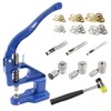 Heavy Duty Grommet Tool Kit Hand Press Grommet Machine 3000pcs