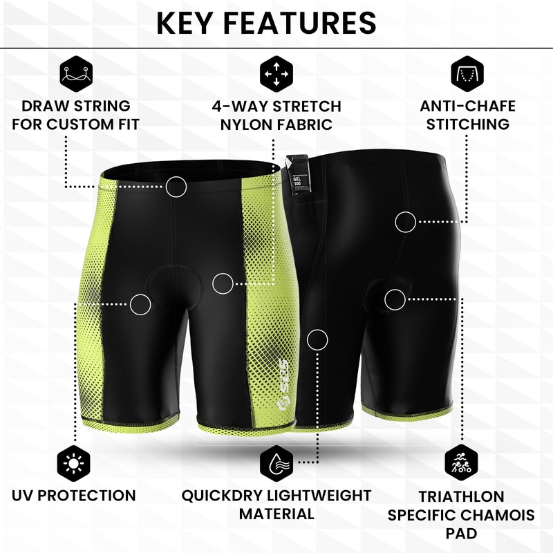 SLS3 Triathlon Shorts Men - Tri Shorts Men - 2