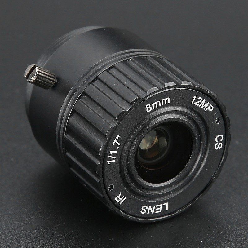 8mm 12MP HD F1.2 1/2.5 CS Interface Security Fixed CCTV