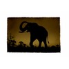 U24 Glass Cleaning Cloth for Glasses Elephant Motif No. 3