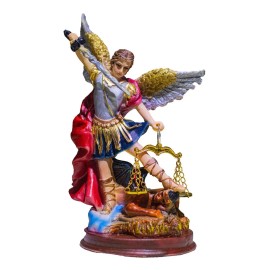 Imagen De Resina San Miguel Arcangel 25 Cm