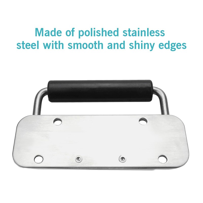 TRACOMPAN Box Handles 2Pcs Stainless Steel Heavy Duty Box/Drawer/Door Handles