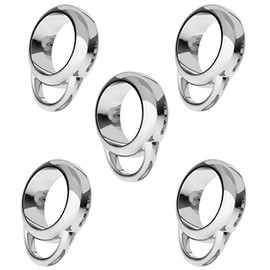 My-Bead 5 Exclusive Spacer Carrier Diameter 6 mm 925 Sterling Silver Nickel-Free Pendant Charms Bracelets and Chains