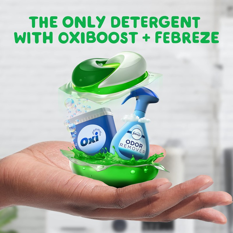 Gain Flings Laundry Detergent Pacs with Odor Defense, 112 Count,