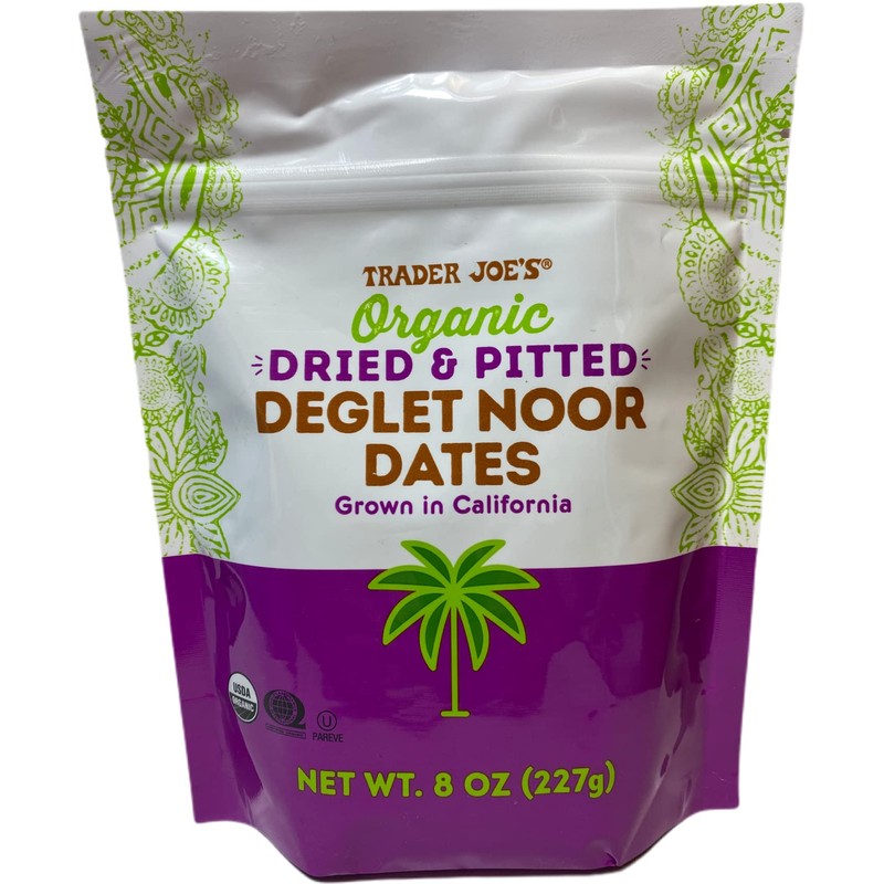 Trader Joe's Organic Dried & Pitted Deglet Noor Dates (Pack
