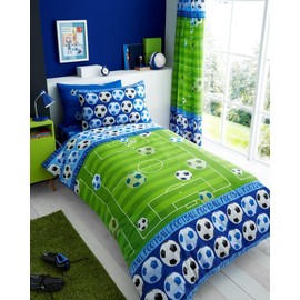 GC GAVENO CAVAILIA, Polycotton, Goal (B)-Rotary Duvet Set, Single