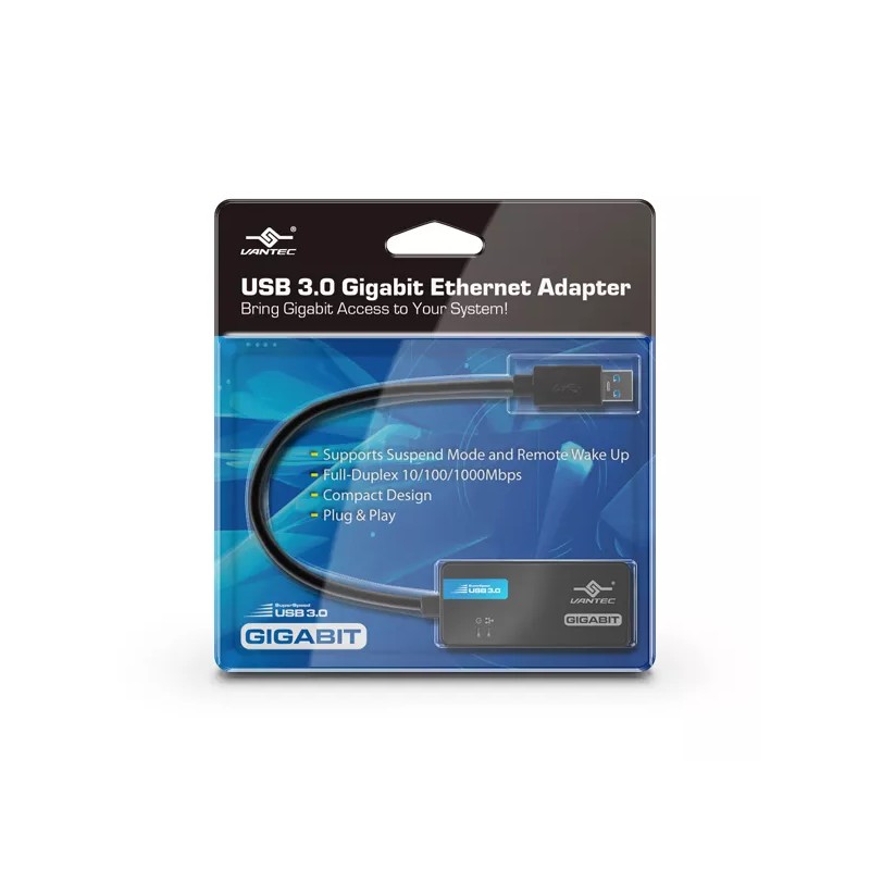 Vantec USB 3.0 Gigabit Ethernet Adapter