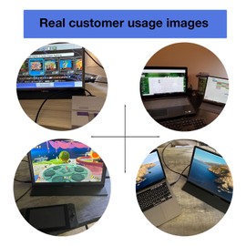 DIIMO 6FT USB C 3.2 Gen Cable for Lepow Z1, KYY, Cocopar, Arzopa, AOC, ViewSonic, MacBook, InnoView, ASUS ZenScreen, Dell, LG, ARZOPA 100W PD Fast Charging Cable, 10Gbps Data Transfer, 4K Video Output
