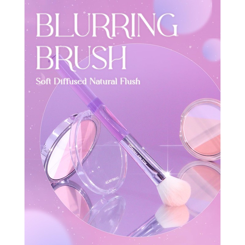 AMTS Face Blush Brush for Professional Quality Precision Makeup Application