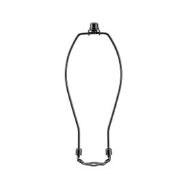 Aspen Creative 20015-31 Lamp Harp Set, Matte Black