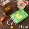 16pcs Party Gift Bags, Double-Sided Pattern Game Theme Candy Snack