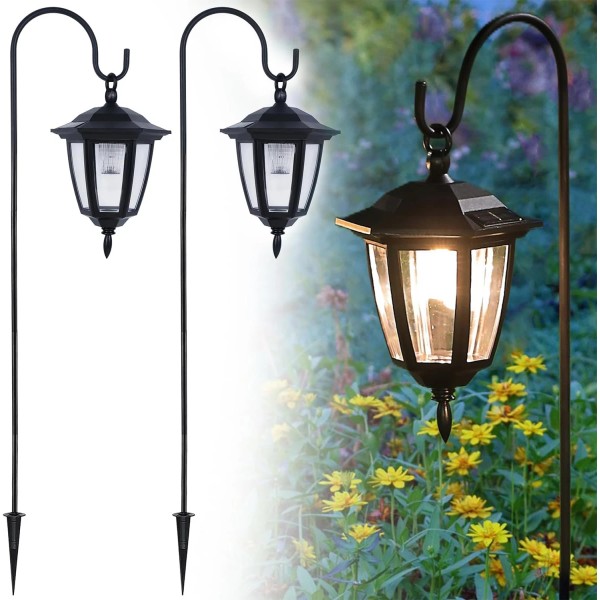 Does not apply 2 Pack Solar Hanging Lights Outdoor, Solar