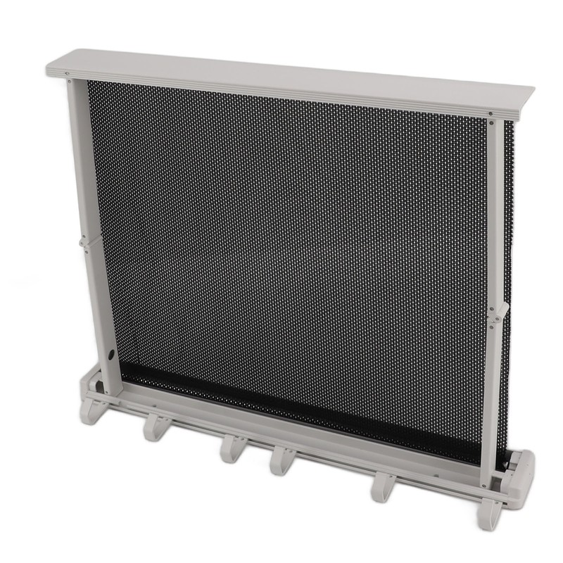 Retractable Clothes Drying Rack with Template Wall Mount Mesh Breathable