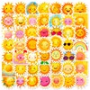 Sun Stickers for Laptop (50 PCS),Gift for Children Teens Adults