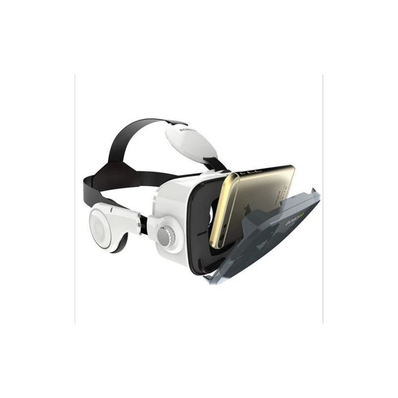3D Virtual Reality Headset VR Glasses+ Headphones For Smartphone Android