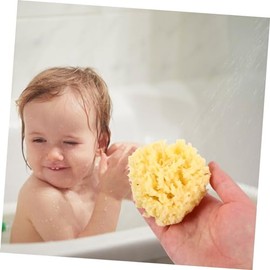 Esponja Baño Bebés Natural Miel Absorbente Limpieza Baños Niño Niña Diseño Panal Uso Seguro