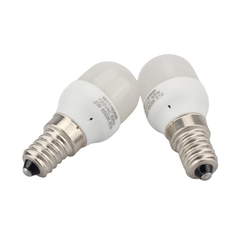 Piumeif (2 PCS) W11160686 W11518235 Refrigerator Bulb Light fit for