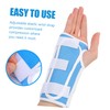 KOMBIUDA Breathable Forearm Support Brace for Fractures Wrist Sprains Injuries
