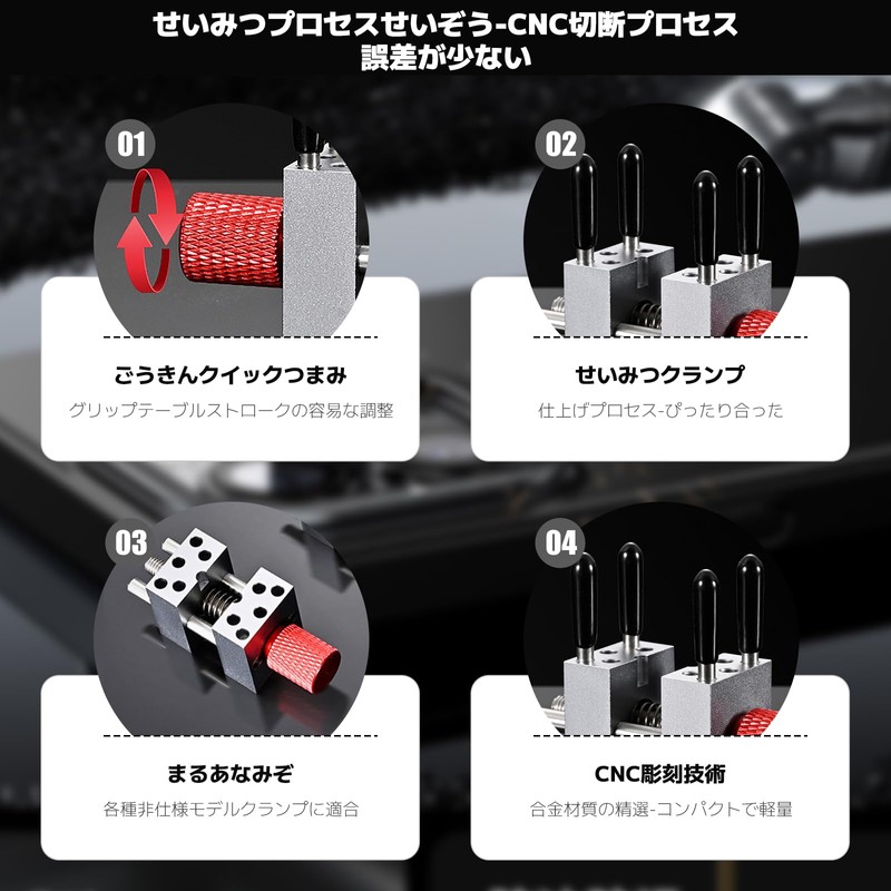 zhihu Mini Metal Vice Plastic Model Tool, Tabletop, Vice, High