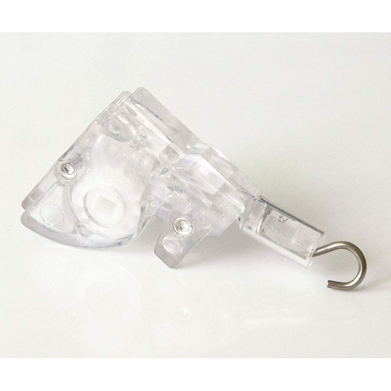 Cutelec 2pcs 1-1/2" Blinds Wand Tilter Mechanism with Square Gear