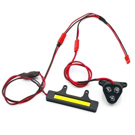 AXspeed RC LED Light Set Front and Rear Light Headlight Tail Light Compatible with 1:8 Arrma Talion 6S RC Car