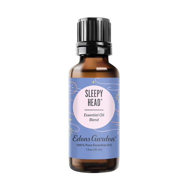 Edens Garden Sleepy Head "OK for Kids" Essential Oil Synergy Blend, 100% Pure Therapeutic Grade (Undiluted Natural/Homeopathic Aromatherapy Scented Essential Oil Blends) 30 ml