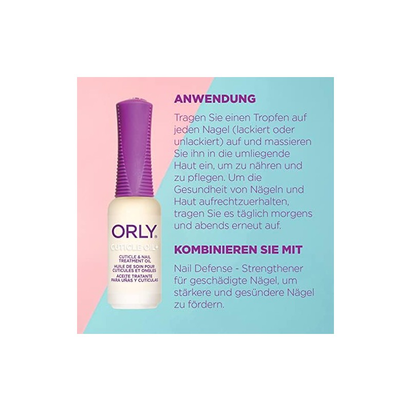 Orly Cuticle Oil for Women 0.3 oz Oil