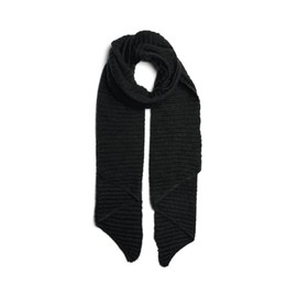 Pieces Women's Pcpyron Structured Long Scarf Noos BC Scarf - Scarf Black