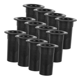 SEWACC 12 PCS Replacement Reflex Tube for Woofer Box Port Durable Plastic Speaker Accessory for Enhanced Audio Performance