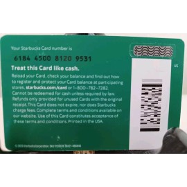 STARBUCKS CARD 2020 " LET'S HANG "  CHRISTMAS ORNAMENTS 🤶GREAT PRICENEW