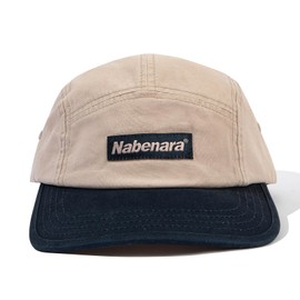 CLAPE Unisex 5 Panel Cap Breathable Cotton Baseball Cap Flat Brim Baseball Cap Summer UV Protection Visor Cap Adjustable Outdoor Camp Cap, HNZD2-Beige