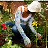 Shyyween 2 Pairs Gardening Sleeves for Women UV Cooling Sun