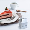 Ceramic Sugar and Creamer Set, Milk Carton Shaped White Cream