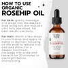 Organic Rosehip Seed Oil | 100% Pure, Cold-Pressed, Unrefined |
