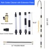 Telescopic Gutter Cleaning Tools from the Ground, Rain Gutter Cleaner