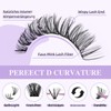 B&Q ClassicWisp Eyelash Extensions Set - 280 Pieces Cluster Lash